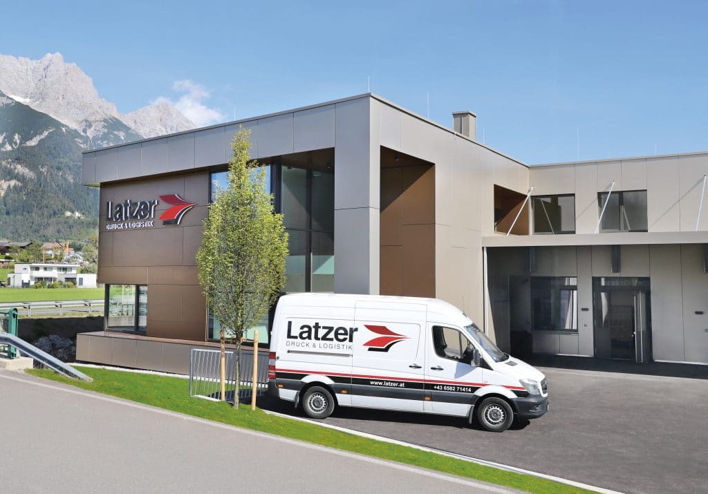 Budovy Saalfelden - Latzer Druck &amp; Logistik