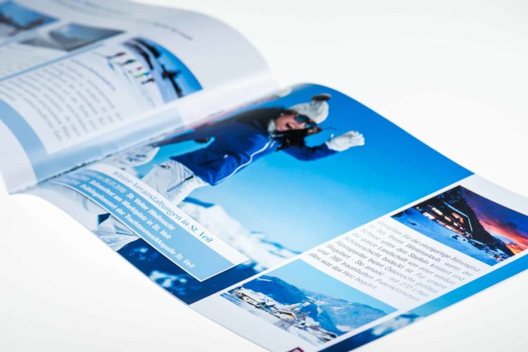 Tourismus - Latzer Grafik & Druck Folleto Hotel Invierno - Latzer Grafik & Druck